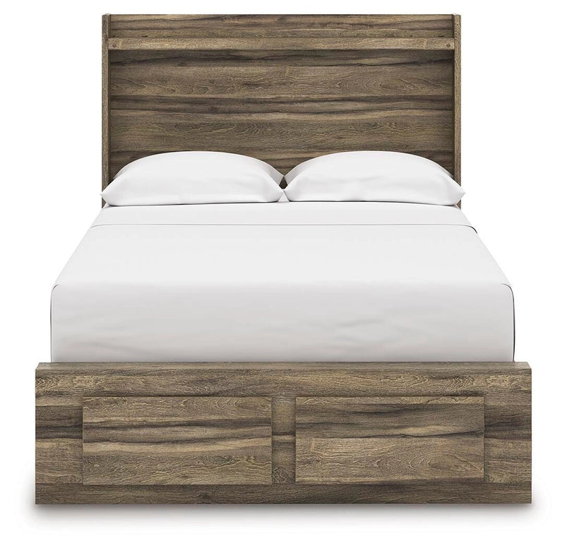 Elbrim Panel Storage Bed